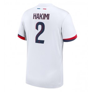 Billiga Paris Saint-Germain Achraf Hakimi #2 Bortatröja 2024-25 Kortärmad